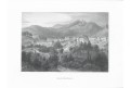 Mariánské lázně. Meyer, oceloryt, 1850