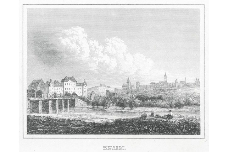Znojmo, Kleine Universum, oceloryt, (1840)