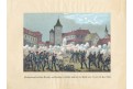 Jičín bitva  1866, Litografie, 1870