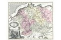Seutter, Vodstvo Germania - Čechy, mědiryt, 1740