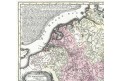 Seutter, Vodstvo Germania - Čechy, mědiryt, 1740