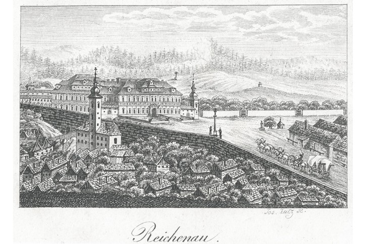 Rychnov nad Kněžnou, Gerle, mědiryt, 1823
