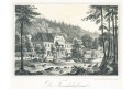 Karlovy Vary Freundschaftssaal, itografie, (1860)