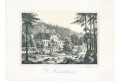 Karlovy Vary Freundschaftssaal, itografie, (1860)