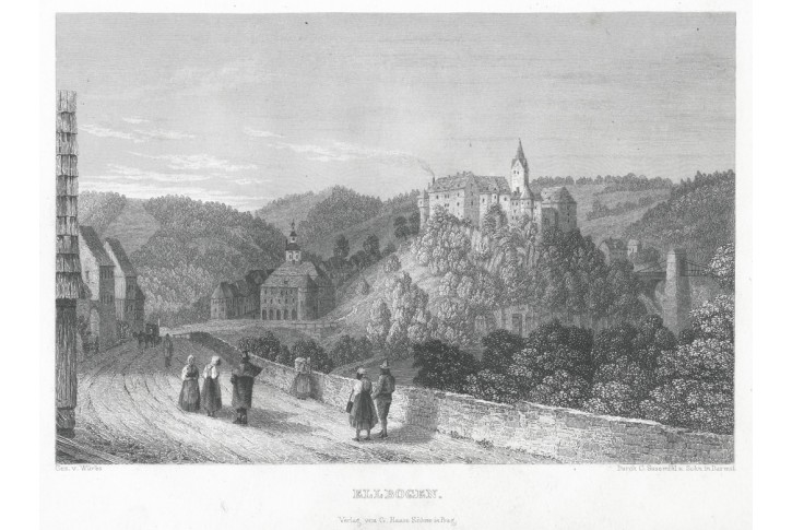 Loket, Gerle, oceloryt, 1842