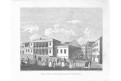 Teplice městské lázně, Medau, litografie, (1850)