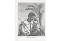 Toussaint Louverture, Medau, litografie, (1840)