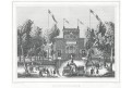 Paris Hippodrom, Medau, litografie, 1831