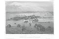 Kronštadt Petrohrad, Meyer, oceloryt, (1850)