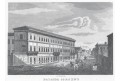 Roma Palazzo Corsini, mědiryt, (1830)