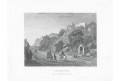 Teracina, Haase, litografie, (1840)