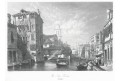 Venezia San Trovaso, Payne, oceloryt 1860