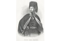 Abdul Medschid sultan, Medau  litografie , (1840)