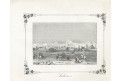 Láhaur Pakistan, Medau, litografie, 1841