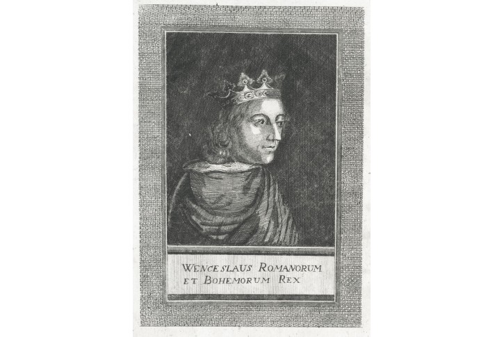 Václav IV., mědiryt, (1800)