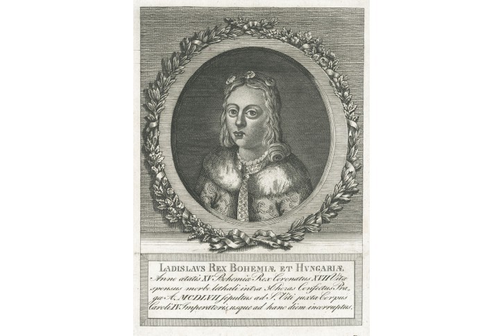 Ladislav Pohrobek., mědiryt, (1800)
