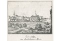 Jičín, Rainold, litografie, 1835