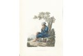Čechy kroj poddaný, Moleville, akvatinta, 1804
