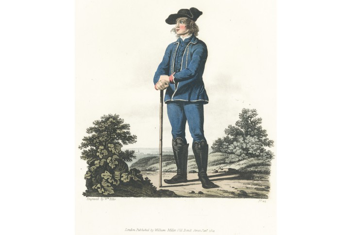 Morava kroj nížina, Moleville, akvatinta, 1804