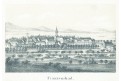 Františkovy lázně, litografie, (1860)