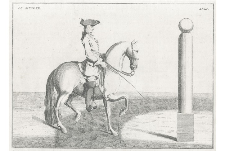 Le Sincerau, Eisenberg, mědiryt 1746