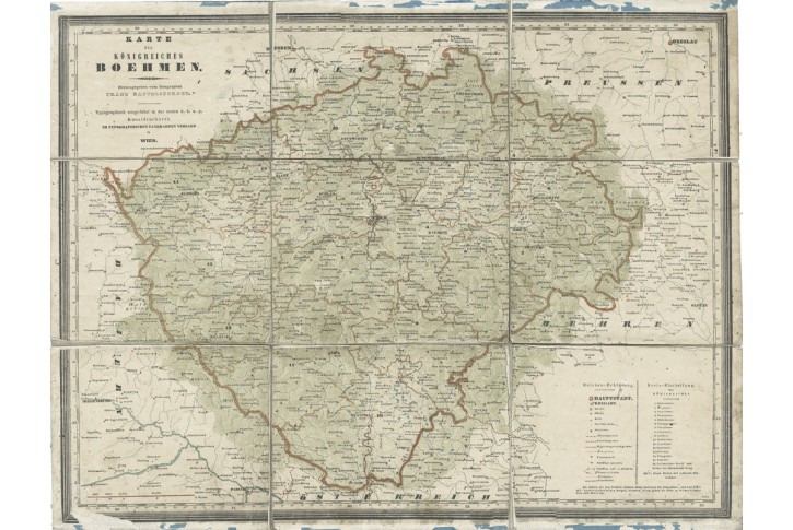 Raffelsberger,Boehmen, litografie, 1844