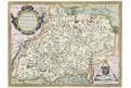 Ortelius A. : Moraviae, mědiryt, 1579