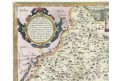 Ortelius A. : Moraviae, mědiryt, 1579