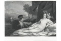 Venuše podle Tiziana, oceloryt, 1850