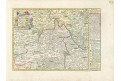 Schreiber : Praha okolí, kolor. mědiryt, 1740