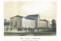 Františkovy láz. Neu Colonnade, litografie, (1860)
