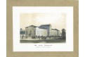 Františkovy láz. Neu Colonnade, litografie, (1860)