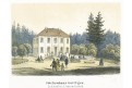 Cheb Siechenhaus, litografie, (1860)