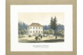Cheb Siechenhaus, litografie, (1860)