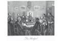 Šachy hra, Medau, litografie, (1840)