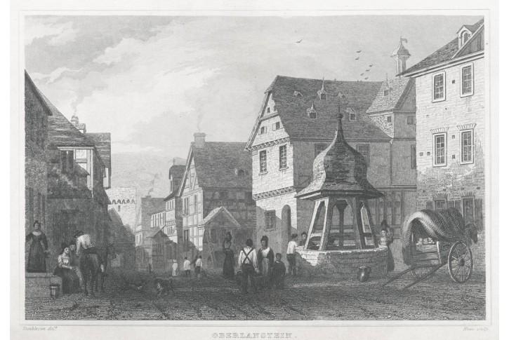 Oberlahnstein - Lahnstein , oceloryt, (1850)