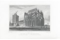 Cöln Dom II., Lange, oceloryt, 1847