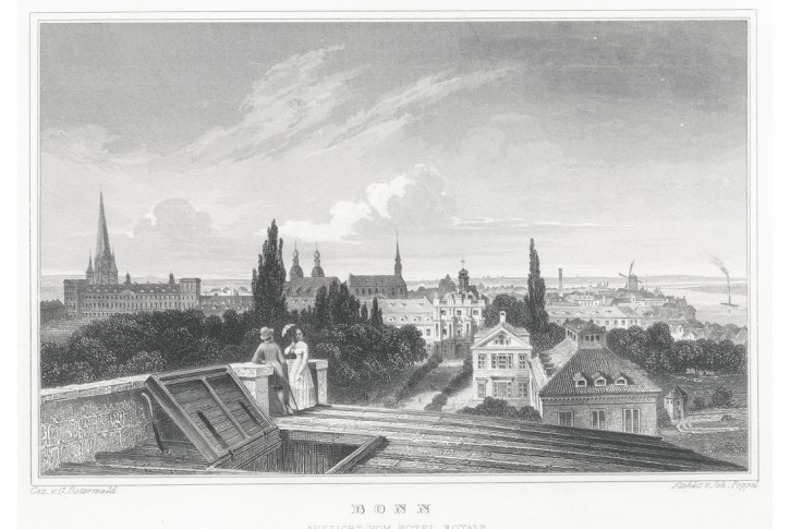 Bonn, Lange, oceloryt, 1847
