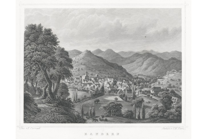 Kandern, Lange, oceloryt, 1847