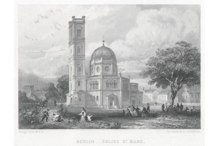 Berlin, Rouargue, oceloryt 1855