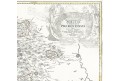 Homann J.B.: Kraj Přerovský  sever, mědiryt, 1720