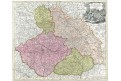 Homann J.B.: Regni Bohemiae, mědiryt, 1720
