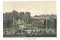 Paris St. Cloud, Malerisches, litografie, (1860)