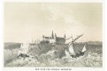 KRONBORG, Malerisches, litografie, (1860)