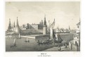 Moskva, Malerisches, litografie, (1860)
