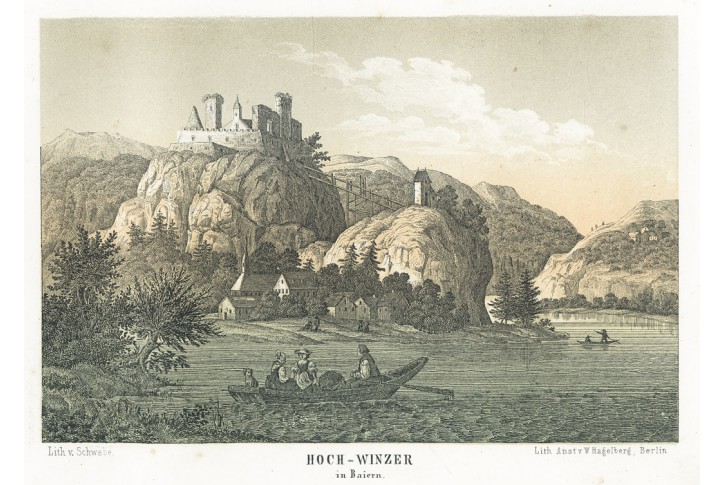 Hoch Winzer, Malerisches, litografie, (1860)