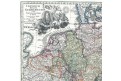 Seutter : Německo Čechy, kol. mědiryt, 1740