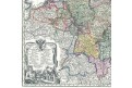 Seutter : Německo Čechy, kol. mědiryt, 1740