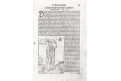 Astronom Ptolemaos,  Münster, dřevořez, (16 stol.)