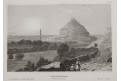 Dowlutabad Indie , Meyer, oceloryt, 1850